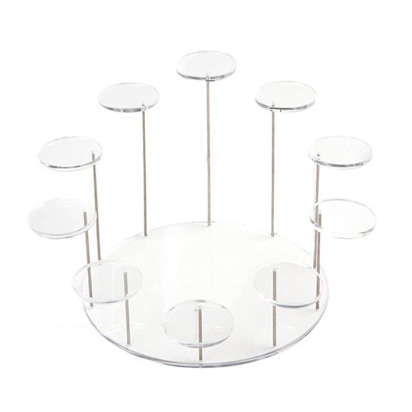 jewelry pouches, bags b36d acrylic 10 round seat small doll ring display stand bracket dessert cake, Pink;blue
jewelry pouches, bags b36d acrylic 10 round seat small doll ring display stand bracket dessert cake, Pink;blue