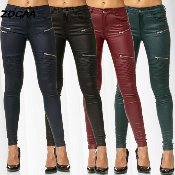 women's pants & capris zogaa fashion women solid color high waist elastic pencil skinny pu coated faux leather trousers, Black;white
women's pants & capris zogaa fashion women solid color high waist elastic pencil skinny pu coated faux leather trousers, Black;white