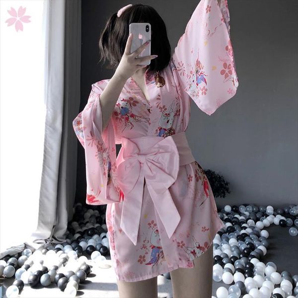 japanese sakura kimono uniform women sleepwear kawaii lingerie robe floral bathrobe short nightwear fashion dressing gown for, Black;red
japanese sakura kimono uniform women sleepwear kawaii lingerie robe floral bathrobe short nightwear fashion dressing gown for, Black;red