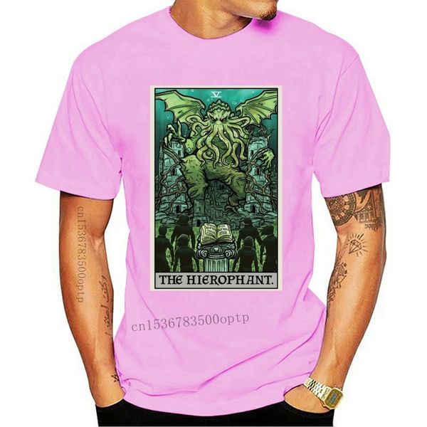 the hierophant tarot card shirt cthulhu halloween horror gift witch men gyms fitness tee, White;black
the hierophant tarot card shirt cthulhu halloween horror gift witch men gyms fitness tee, White;black