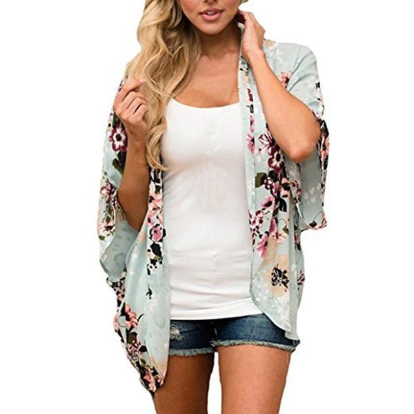 women's swimwear women beach cover up floral printed tunic pareo beachwear ladies soft wear summer, White;black
women's swimwear women beach cover up floral printed tunic pareo beachwear ladies soft wear summer, White;black