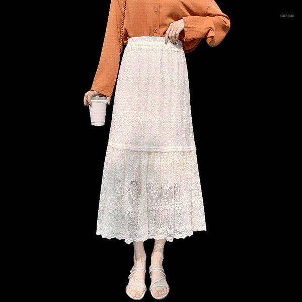 skirts lukaxsikax 2021 spring autumn women high waist slim long skirt quality vintage floral mesh lace, Black
skirts lukaxsikax 2021 spring autumn women high waist slim long skirt quality vintage floral mesh lace, Black