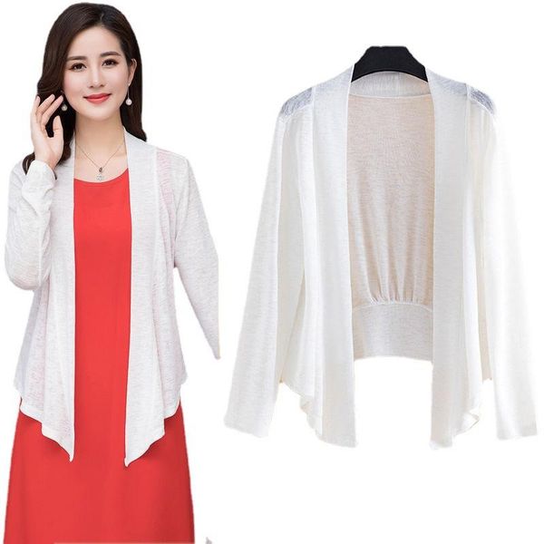 women's swimwear 2021 summer thin jacket large size blouse cardigan skirt short shawl long-sleeved sun protection air-conditioning shir, White;black
women's swimwear 2021 summer thin jacket large size blouse cardigan skirt short shawl long-sleeved sun protection air-conditioning shir, White;black