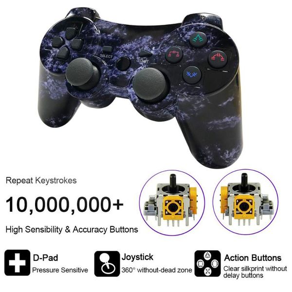 game controllers & joysticks for ps3 3 dual , wireless bluetooth remote joystick gamepad six-axis with charging cable
game controllers & joysticks for ps3 3 dual , wireless bluetooth remote joystick gamepad six-axis with charging cable