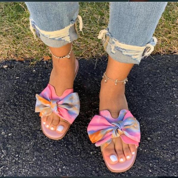 slippers women's summer footwear house mixed colors butterfly-knot ladies open toe flip flops chaussures femme, Black
slippers women's summer footwear house mixed colors butterfly-knot ladies open toe flip flops chaussures femme, Black