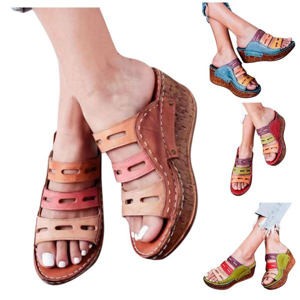 sandals summer shoes for women 2021 fashion wedges open toe butterfly-knot beach roman slippers chanclas mujer, Black
sandals summer shoes for women 2021 fashion wedges open toe butterfly-knot beach roman slippers chanclas mujer, Black