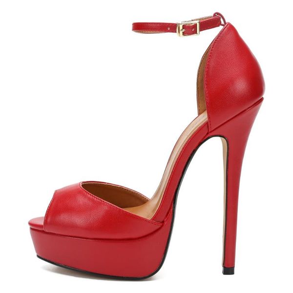 women's shoes 5.12in heel height pu peep toe stiletto heel platform party pumps high heels us size 8.5-14 no.a95, Black
women's shoes 5.12in heel height pu peep toe stiletto heel platform party pumps high heels us size 8.5-14 no.a95, Black