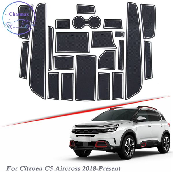 with car brand logo 22pcs car styling for citroen c5 aircross 2018-2020 latex gate slot pad interior door groove mat non-slip dust mat
with car brand logo 22pcs car styling for citroen c5 aircross 2018-2020 latex gate slot pad interior door groove mat non-slip dust mat