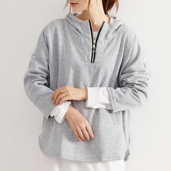 women's hoodies & sweatshirts hoodie women autumn zipper solid pocket hooded pullovers japanese korean style casual ladies female clot, Black
women's hoodies & sweatshirts hoodie women autumn zipper solid pocket hooded pullovers japanese korean style casual ladies female clot, Black