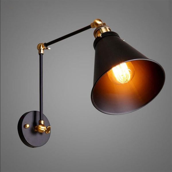 vintage industrial metal wall lamp home adjustable wall light long arm bedside reading lamp modern book light loft bar cafe e27
vintage industrial metal wall lamp home adjustable wall light long arm bedside reading lamp modern book light loft bar cafe e27