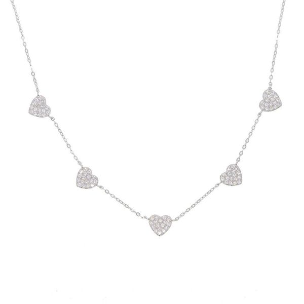 designer necklace 35+10cm 925 sterling silver cute danity heart charm pendant christmas gift delicate chain hearts
designer necklace 35+10cm 925 sterling silver cute danity heart charm pendant christmas gift delicate chain hearts