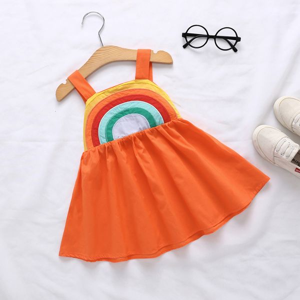 2021 baby summer 100% cute raiow sleeveless cotton infant princess little girl beach es 1-6y k4rj, Red;yellow
2021 baby summer 100% cute raiow sleeveless cotton infant princess little girl beach es 1-6y k4rj, Red;yellow