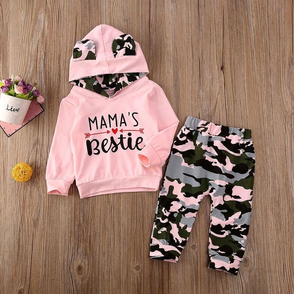 clothing sets 0-24monthsmama's ie printed hooded sweatshirt + camo pants 2pcs set for infant baby girls clothes casual outfits, White
clothing sets 0-24monthsmama's ie printed hooded sweatshirt + camo pants 2pcs set for infant baby girls clothes casual outfits, White