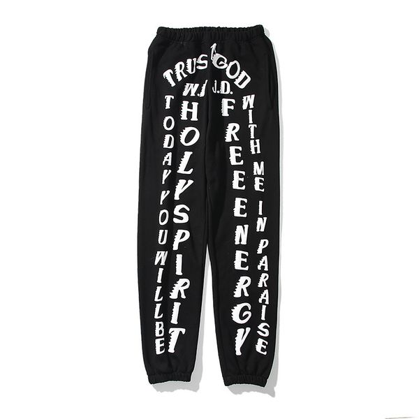 2021 new kanye west trust god holy sprit printed women jogger sweatpants hiphop streetwear men casual track pants joggers ke1i, Black
2021 new kanye west trust god holy sprit printed women jogger sweatpants hiphop streetwear men casual track pants joggers ke1i, Black