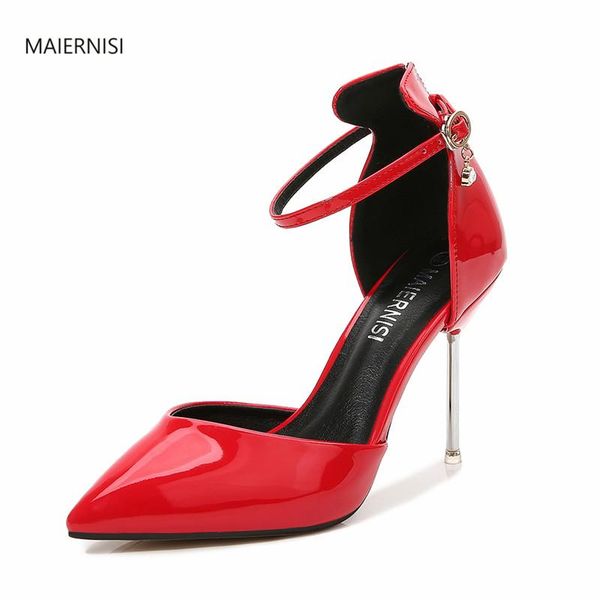 dress shoes maiernisi pattern superior quality europe and america explosive money nightclub ladies 10cm thin heel 34-43 44, Black
dress shoes maiernisi pattern superior quality europe and america explosive money nightclub ladies 10cm thin heel 34-43 44, Black
