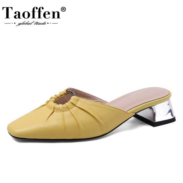 taoffen new women sandals genuine leather thick heel summer shoes women fashion cool shoes footwear size 34-39, Black
taoffen new women sandals genuine leather thick heel summer shoes women fashion cool shoes footwear size 34-39, Black