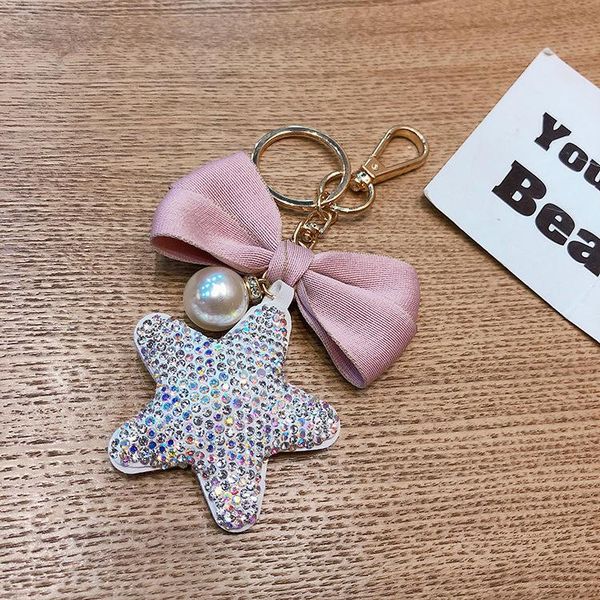keychains korean fashion bow star keychain diamond creative love car key pendant gift charm holder, Silver
keychains korean fashion bow star keychain diamond creative love car key pendant gift charm holder, Silver