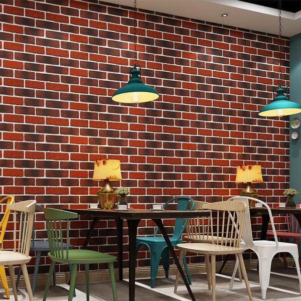 wallpapers 0.53x10m waterproof & wear-resistant simulation brick wallpaper 3d tea house el clothing store pvc
wallpapers 0.53x10m waterproof & wear-resistant simulation brick wallpaper 3d tea house el clothing store pvc
