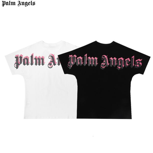 summer t shirt fashion brand short back letter phantom print drop shoulder men's and women's bat sleeve, White;black
summer t shirt fashion brand short back letter phantom print drop shoulder men's and women's bat sleeve, White;black