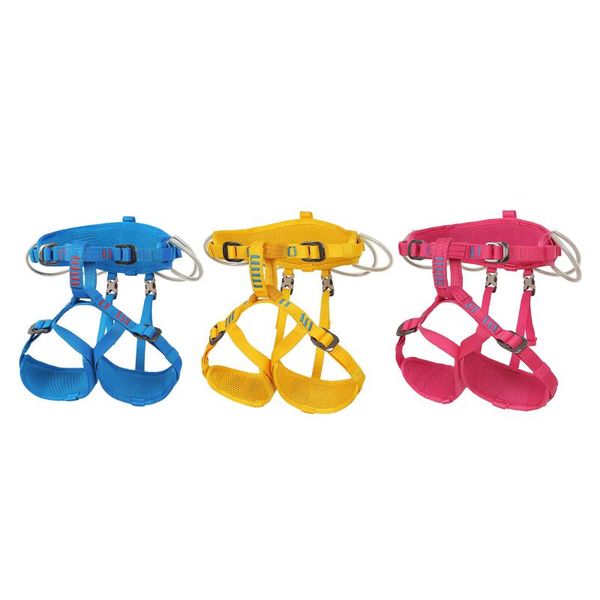 cords, slings and webbing children training half body safety harness rock climbing rappelling tree protect waist belts mountaineering equipm
cords, slings and webbing children training half body safety harness rock climbing rappelling tree protect waist belts mountaineering equipm