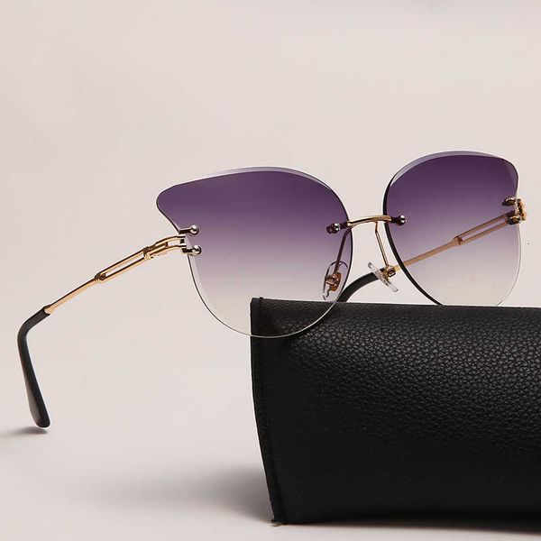 aviator sunglasses fashion rimless cat eye sunglasses luxury brand designer women metal sun glasses lady shades uv400 eyewear oculos de sol, White;black
aviator sunglasses fashion rimless cat eye sunglasses luxury brand designer women metal sun glasses lady shades uv400 eyewear oculos de sol, White;black