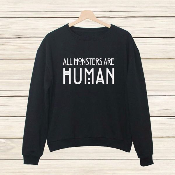 letter all monsters are human hoodies sweatshirts 2021 women casual kawaii harajuku new sweat clothing european korean, Black
letter all monsters are human hoodies sweatshirts 2021 women casual kawaii harajuku new sweat clothing european korean, Black