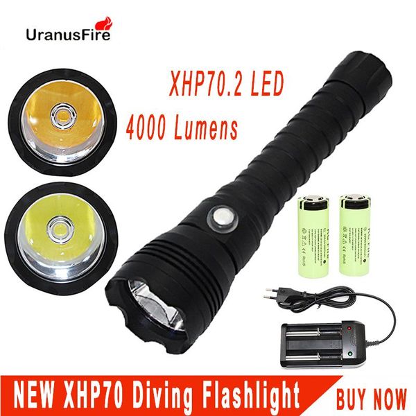 xhp70.2 led diving tactical 26650 torch yellow/white light 4000 lumen underwater 100m waterproof xhp70 dive lamp
xhp70.2 led diving tactical 26650 torch yellow/white light 4000 lumen underwater 100m waterproof xhp70 dive lamp