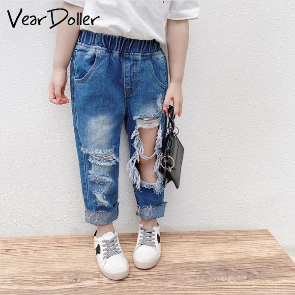 jeans veardoller girls 2021 arrival fashion kids holed capris spring summer children's denim pants ripped, Blue
jeans veardoller girls 2021 arrival fashion kids holed capris spring summer children's denim pants ripped, Blue
