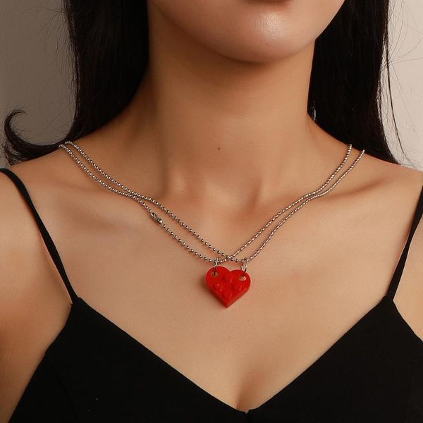 chains vintage heart pendant necklace for women party sweet cool girl fashion metal chain acrylic necklaces jewelry gifts, Silver
chains vintage heart pendant necklace for women party sweet cool girl fashion metal chain acrylic necklaces jewelry gifts, Silver