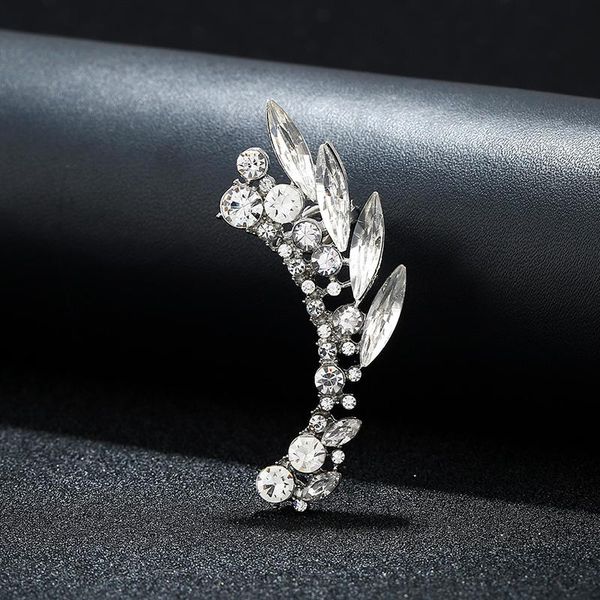 clip-on & screw back korea trendy earrings charm crystal leaf ear cuff fashion gothic clip left earcuffs women pierced party jewelry earring, Silver
clip-on & screw back korea trendy earrings charm crystal leaf ear cuff fashion gothic clip left earcuffs women pierced party jewelry earring, Silver