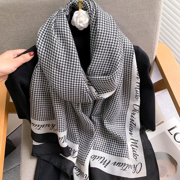 scarves korean version of cotton and linen scarf women spring, autumn winter houndstooth wild long thin western fashion, Blue;gray
scarves korean version of cotton and linen scarf women spring, autumn winter houndstooth wild long thin western fashion, Blue;gray