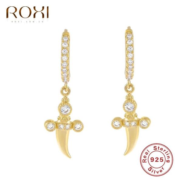 hoop & huggie roxi lovely cream earrings for women girls jewelry dagger cartilage unusual 925 sterling silver pendientes, Golden;silver
hoop & huggie roxi lovely cream earrings for women girls jewelry dagger cartilage unusual 925 sterling silver pendientes, Golden;silver