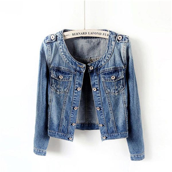 women's jackets korean short plus size jeans jacket women long-sleeve denim female 2021 spring autumn loose coat outerwear, Black;brown
women's jackets korean short plus size jeans jacket women long-sleeve denim female 2021 spring autumn loose coat outerwear, Black;brown