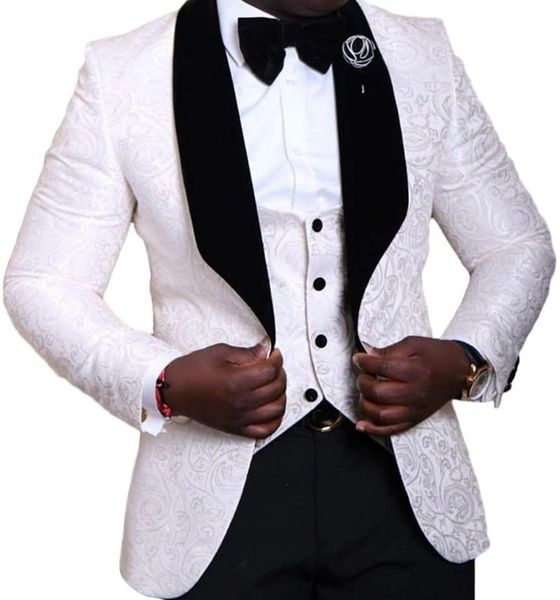 men's suits & blazers jeltoin 2021 custom made shawl lapel groom tuxedos black men for wedding man blazer groomsmen jacket+pants+vest, White;black
men's suits & blazers jeltoin 2021 custom made shawl lapel groom tuxedos black men for wedding man blazer groomsmen jacket+pants+vest, White;black