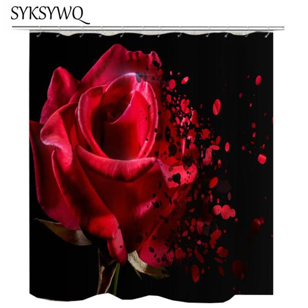 shower curtains 2021 valentine's day curtain for bathroom red rose flower black rideau de douche romantic bath
shower curtains 2021 valentine's day curtain for bathroom red rose flower black rideau de douche romantic bath