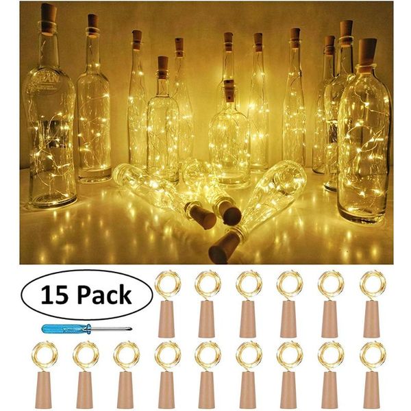 15pcs leds wine bottle lights with cork built in battery cork shape for 1m 10 led wine bottle string party mini string lights
15pcs leds wine bottle lights with cork built in battery cork shape for 1m 10 led wine bottle string party mini string lights