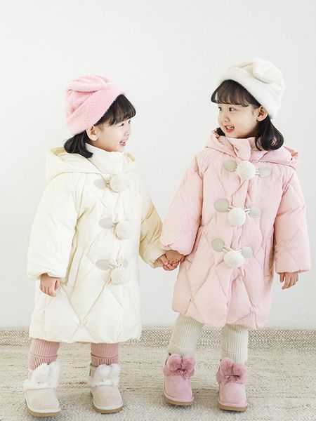 down coat girls' simple korean long jacket 2021 winter baby lightweight warm comfortable tide, Blue;gray
down coat girls' simple korean long jacket 2021 winter baby lightweight warm comfortable tide, Blue;gray