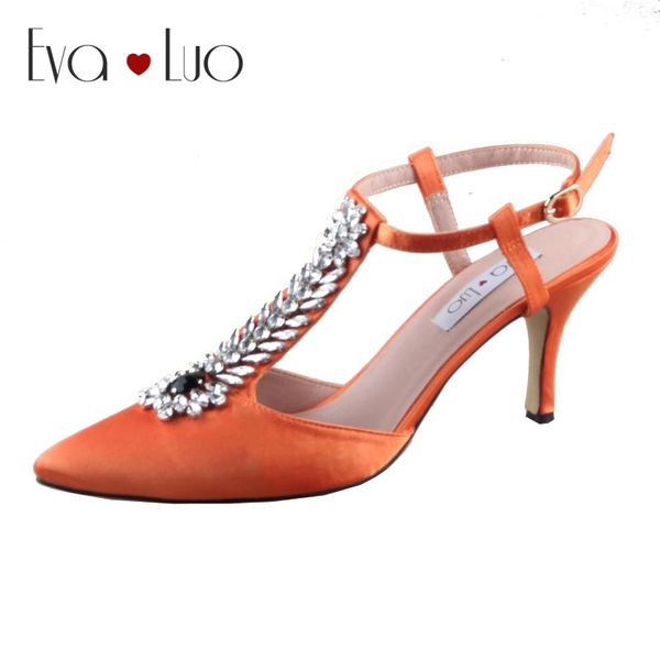 dress shoes chs1143 dhl custom made burnt orange crystal pointed toe women pumps bridal wedding, Black
dress shoes chs1143 dhl custom made burnt orange crystal pointed toe women pumps bridal wedding, Black