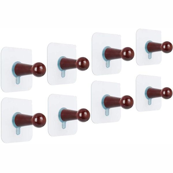 10pcs adhesive hooks hat hangers for wall self no drills wooden hanging baseball caps, coat towel
10pcs adhesive hooks hat hangers for wall self no drills wooden hanging baseball caps, coat towel