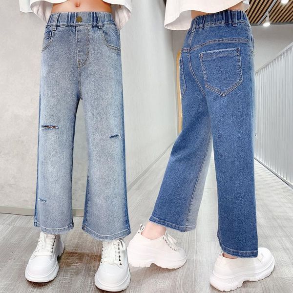 girls jeans 2021 spring new teens pants solid wide leg pants for children clothing fashion kids trousers blue casual jeans 14 y
girls jeans 2021 spring new teens pants solid wide leg pants for children clothing fashion kids trousers blue casual jeans 14 y