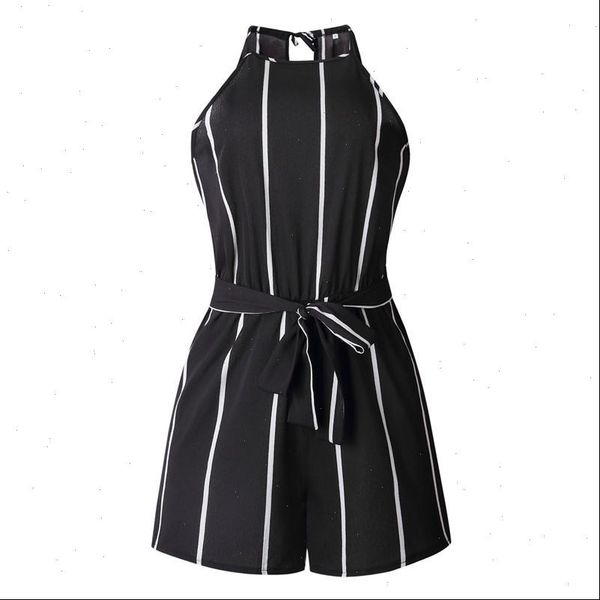2021 stripe bandage playsuit sleeveless loose casual o neck beach party overalls for women blue catsuit combishort femme ete wy, Black;white
2021 stripe bandage playsuit sleeveless loose casual o neck beach party overalls for women blue catsuit combishort femme ete wy, Black;white