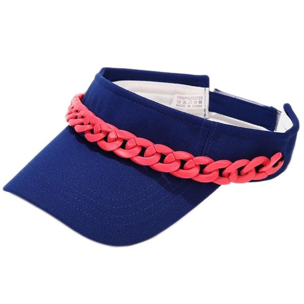 wide brim hats 68ua women's sun visor ess beach hat empty summer with textile fastener, Blue;gray
wide brim hats 68ua women's sun visor ess beach hat empty summer with textile fastener, Blue;gray