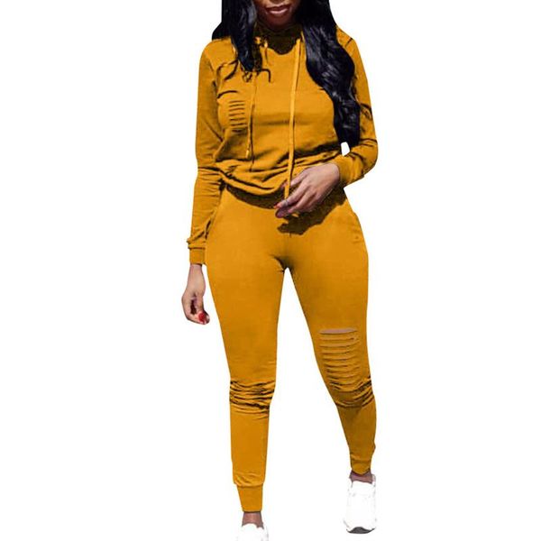 two piece dress gryffon women casual ripped hole pullover hoodie sweatpants 2 sport jumpsuits outfits set solid color tracksuit suit, White
two piece dress gryffon women casual ripped hole pullover hoodie sweatpants 2 sport jumpsuits outfits set solid color tracksuit suit, White