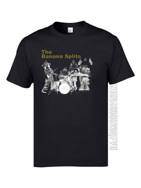 men's t-shirts the banana splits band t shirt soundtrack music funny tshirts oversized fashion men tee crewneck cotton fabric clothes, White;black
men's t-shirts the banana splits band t shirt soundtrack music funny tshirts oversized fashion men tee crewneck cotton fabric clothes, White;black