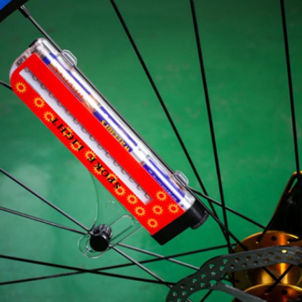 bike lights wheel light 16 led 32 patterns cycling spoke signal lamp warning lights(without battery)
bike lights wheel light 16 led 32 patterns cycling spoke signal lamp warning lights(without battery)