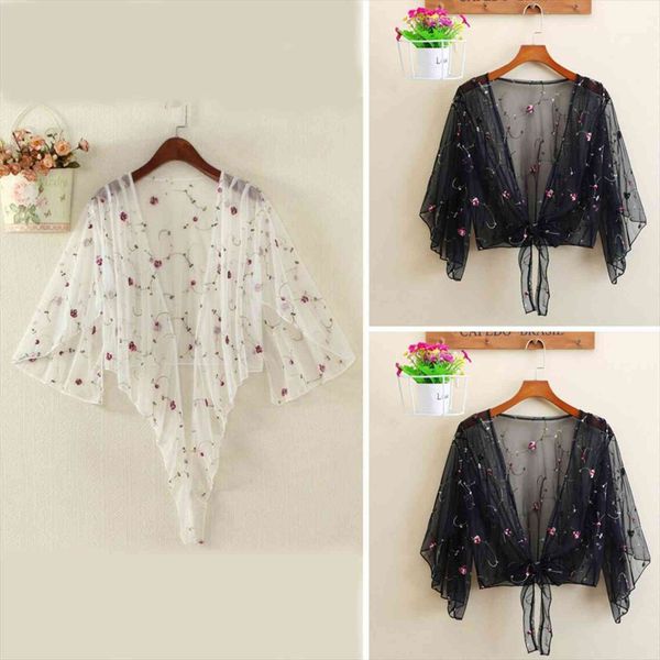 womens and blouses summer sweater floral blouse shirt cardigan thin outwear hollow out cover up blusas femininas elegante, White;black
womens and blouses summer sweater floral blouse shirt cardigan thin outwear hollow out cover up blusas femininas elegante, White;black