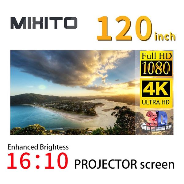 projection screens mixito 16:10 projector screen 120inch 4k hd foldable portable movies for home theater outdoor indoor enhance quality
projection screens mixito 16:10 projector screen 120inch 4k hd foldable portable movies for home theater outdoor indoor enhance quality