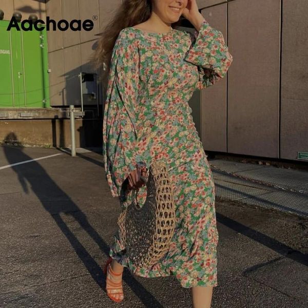 casual dresses aachoae women elegant a line long vintage floral printed batwing sleeve midi dress ladies chic backless, Black;gray
casual dresses aachoae women elegant a line long vintage floral printed batwing sleeve midi dress ladies chic backless, Black;gray