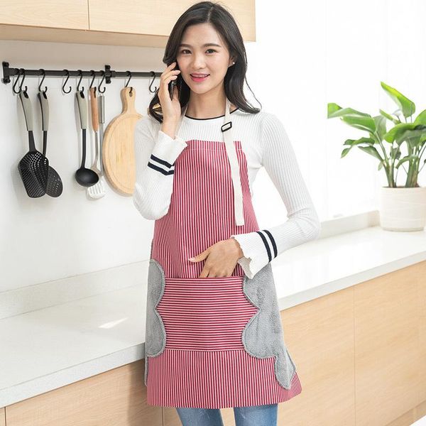 super thick wear-resistant handmade kitchen apron female waterproof and oil-proof sleeveless overalls cooking can wipe hands aprons
super thick wear-resistant handmade kitchen apron female waterproof and oil-proof sleeveless overalls cooking can wipe hands aprons
