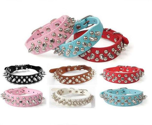 adjustable small dog collar harness spiked studded faux leather punk rivet dog collar pu round nail chain pet supplies
adjustable small dog collar harness spiked studded faux leather punk rivet dog collar pu round nail chain pet supplies